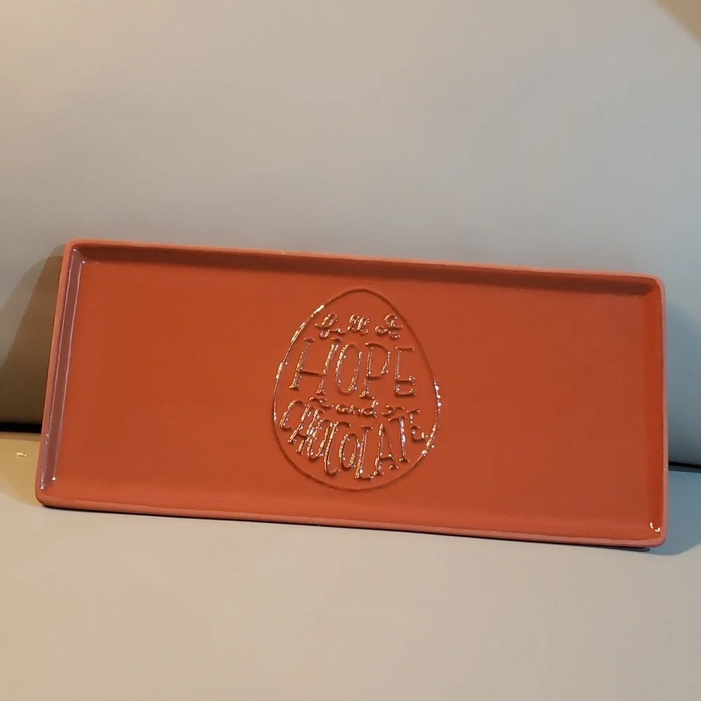 Vintage Hallmark Hope and Chocolate Tray NEW